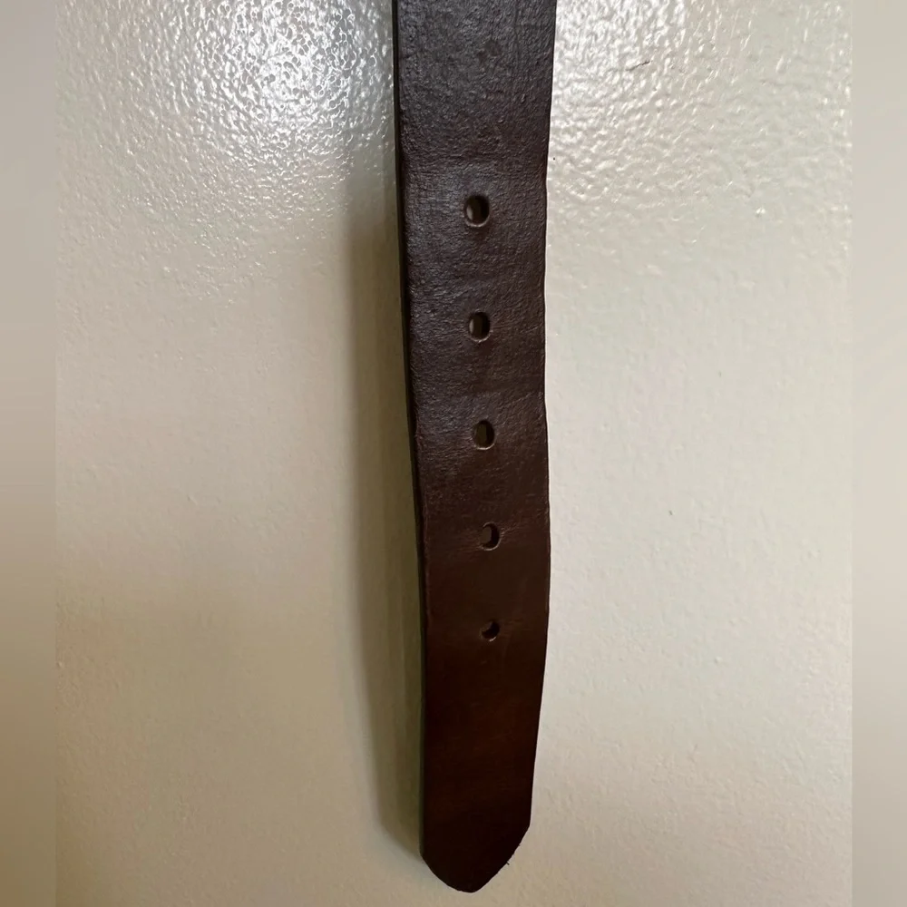 Brown Leather Belt